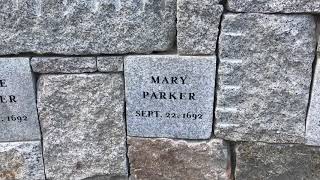 Proctor's Ledge Memorial in Salem, Mass