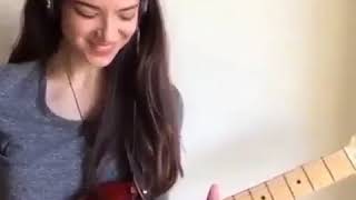 great guitarist girl (ggg) great playing