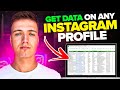 How To Scrape 1 000 Instagram Profiles 