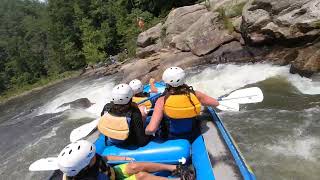 Bull Sluice Section 3 Chattooga River class 4 rapid #cleanLine