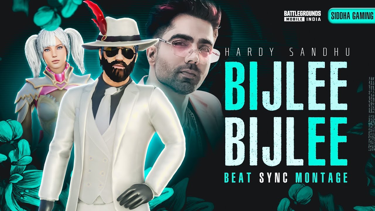 Harrdy Sandhu - Bijlee Bijlee Best Velocity Beat Sync Montage | Pubg Beat Sync | Siddha Gaming​