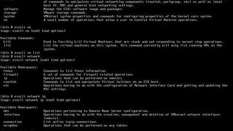Lesson 27   vSphere Command Line Interface CLI Options  vmware vsphere