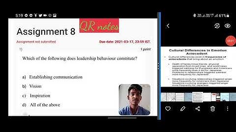 emotional intelligence assignment 8