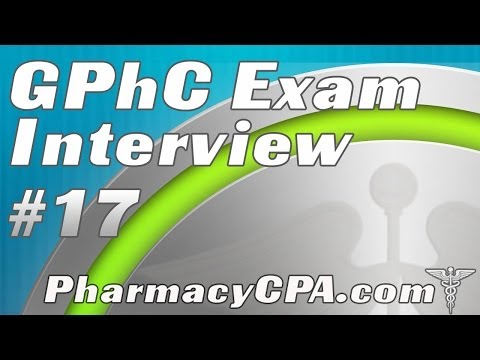 GPhC Exam Interview
