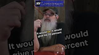How much proof is added to moonshine by packing the column