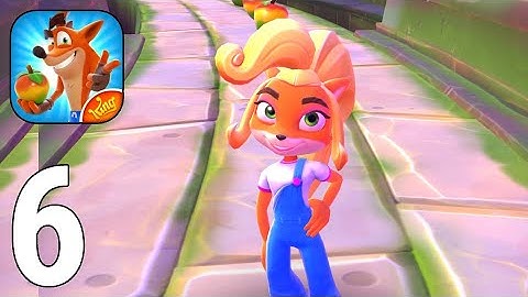 Crash Bandicoot: On the Run‪! Gameplay Walkthrough Part 6 - Coco Classic Skin [iOS/Android Games]