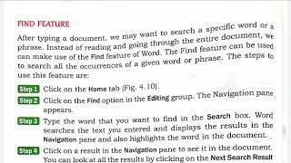 Class - 5, Computer, Chapter -4, Find Feature By - Natwar Kumar