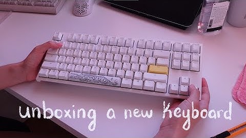 Unboxing new keyboard ✿ Ducky One 2 RGB w/ MX Red Switches