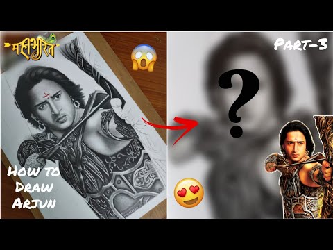 Comment dessiner Arjun | Partie -3 | Shaheer Sheikh | Mahabharat | T.I.A