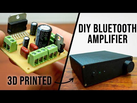 DIY Bluetooth Audio Amplifier | TDA7377 & VHM-314