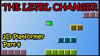 Android game tutorial level changing Using Godot Engine  2D Platformer Part 4
