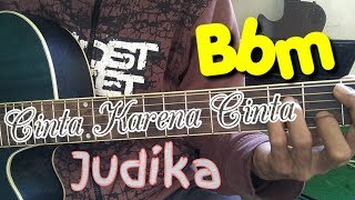 JUDIKA - CINTA KARENA CINTA KUNCI GITAR DAN LIRIK