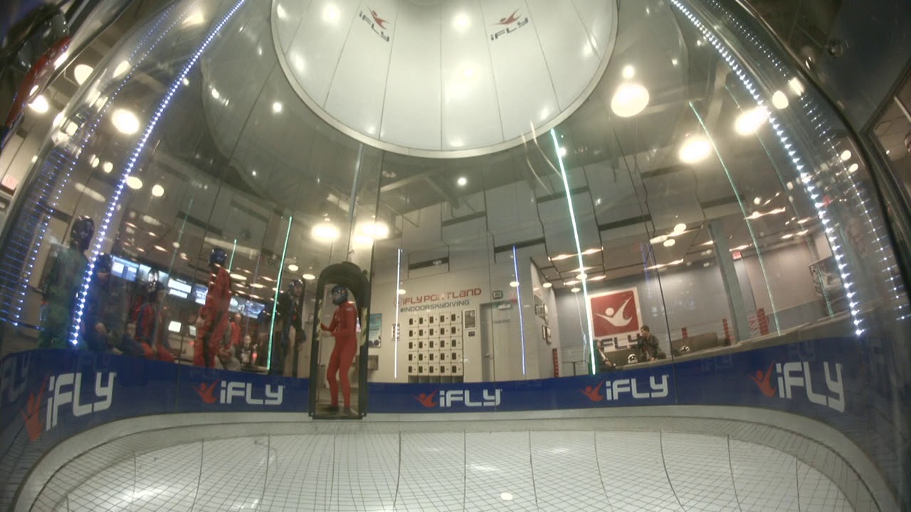 Indoor skydiving at ifly Oregon YouTube