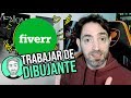 Como Trabajar de Dibujante con Fiverr | Seba Dibujando