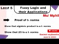 Proof of T- norms | show T Operators are t - norm | Fuzzy Logic. Mphil/ Ms