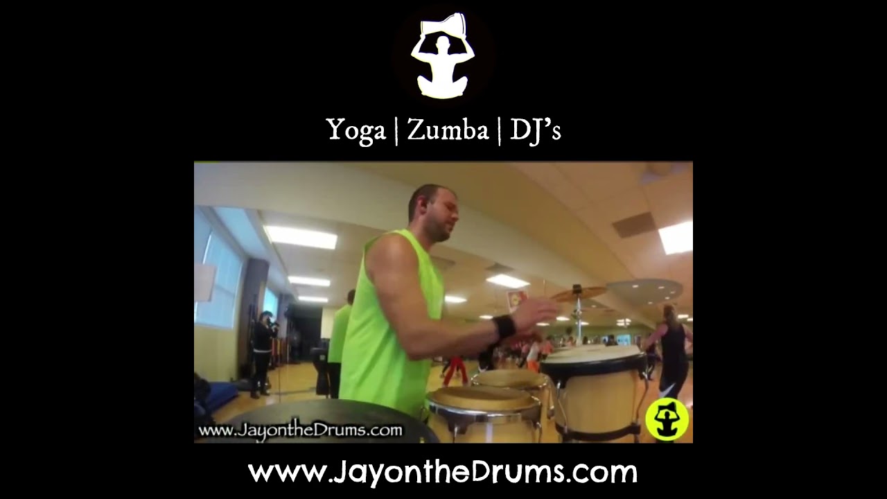 Jay on the Drums | Live Drums for Yoga, Zumba and DJ events!