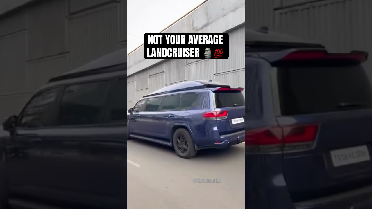 What do you think about this Land Cruiser Limo? 🤔🥶💯