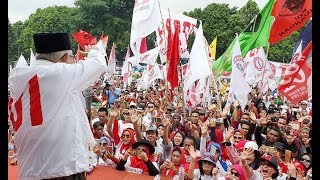 Warga Bogor Diajak Ma'ruf Amin Nyanyi 'Jokowi Presiden Kita'