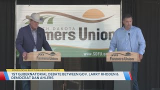 Details 1st Gubernatorial Debate Between Gov. Rhoden And Democrat Dan Ahlers News