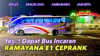 NAIK BUS KELAS TERTINGGI PO RAMAYANA | MAGELANG - JAKARTA