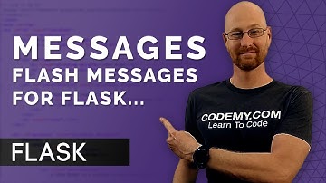 How To Use Messages With Flask - Flask Fridays #6
