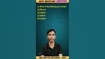 AMU/JMI/BHU Entrance class 9th || Science PYQ | AMU MCQ #science #amu #shorts #bhu #jmi #amumcq