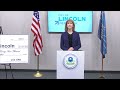 News conference: City of Lincoln Announces EPA Grant