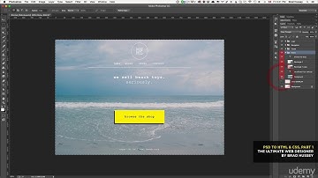002 Bonus Tutorial How to Slice a Photoshop Design  Convert it to HTML  CSS
