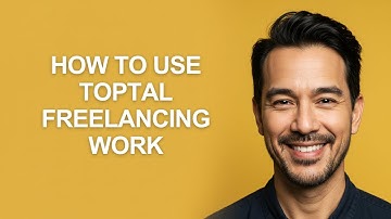 How to Use Toptal Freelancing Work - KevinHowTo