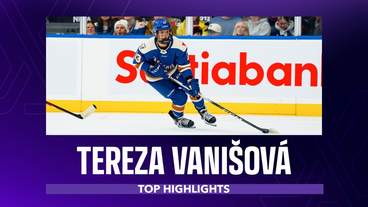 Tereza Vanišová Highlights | Spotlighting the PWHL in Italy 2026