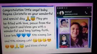 Message for Regina's Christening(1)