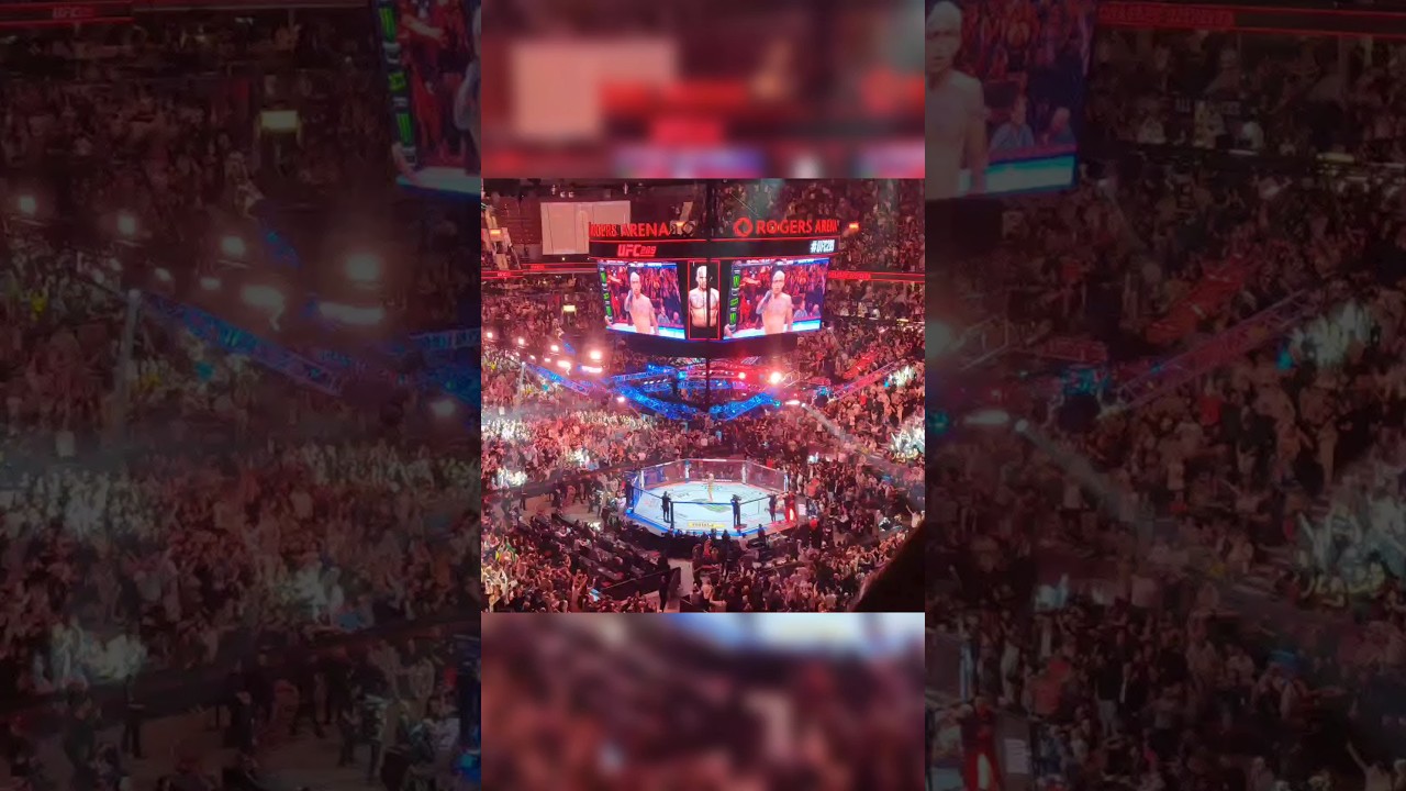 Oliveira TKO's Dariush Live Crowd Reaction 🚨🔥 