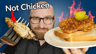 Nashville Hot Jackfruit  The BEST Plant Based Fried Chicken Recipe EVER!