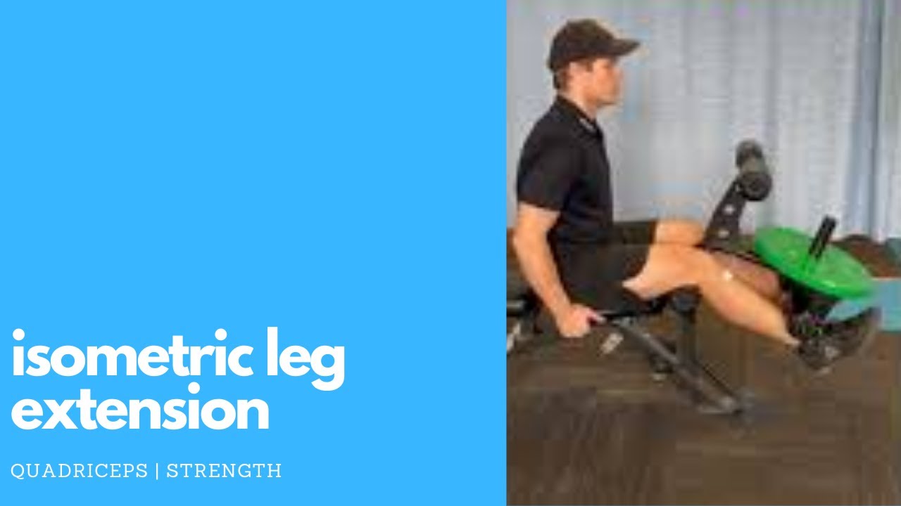 Isometric Leg Extension - YouTube