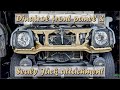 Suzuki Jimny bumper off anti corrosion treatment with Dinatrol Corroheat + Sealy Cross Beam Adaptor