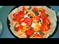 Пицца из тонкого Лаваша очень вкусная и сочная. Ленивая Пицца из Лаваша. Рецепты из лаваша.
