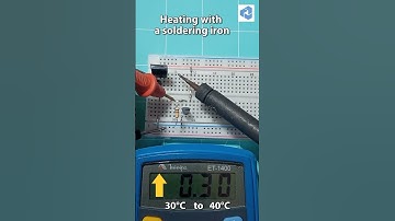 Temperature sensor (LM35) #arduino #engineering #diy #electronics #tech