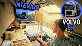MOSTRANDO MEU CAMINHÃO VOLVO FH 540 POR DENTRO 🚛