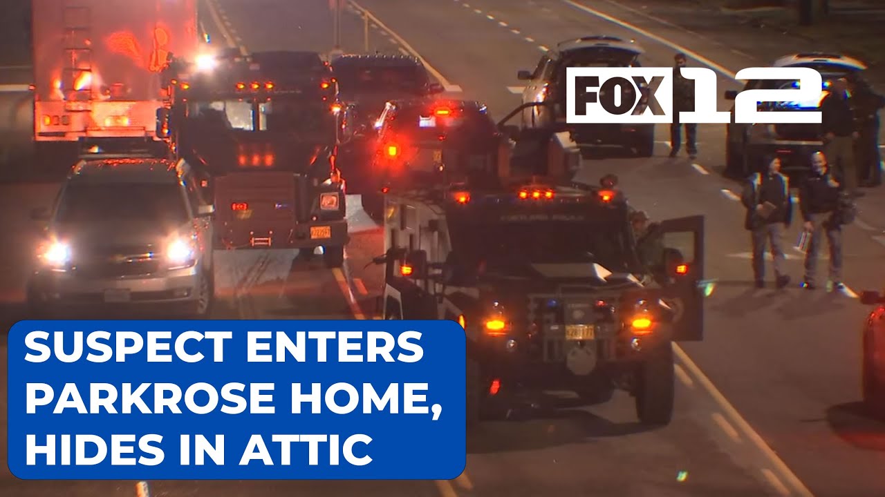Suspect arrested after hiding inside attic of Parkrose home