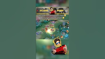 Bro first save yourself 🤣 #shorts #mobilelegends #mlbb #mlbbindia #paquito