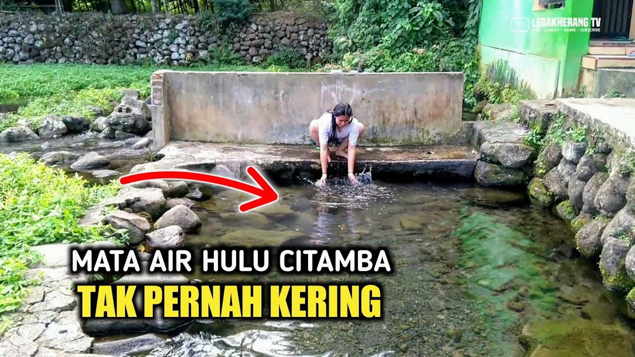 Mata Air Citamba Cigugur Kuningan Jawa Barat Yang Tak Pernah Kering