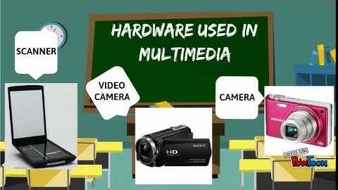 Hardware that be used to produce multimedia