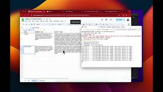Get Data from Local LLMs to Google Sheets