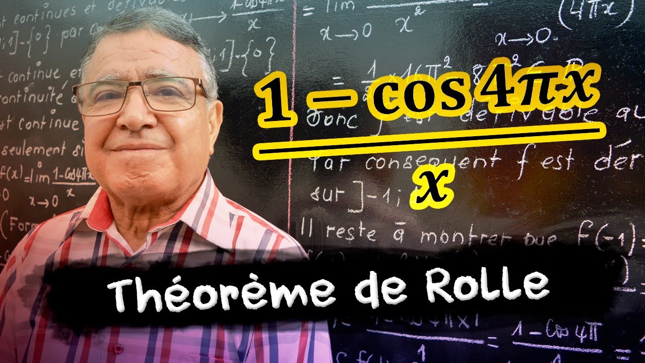 Théorème de Rolle