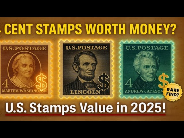 U.S. 4 Cent Stamps – Value in Today's Market | Rare Stamp Guide