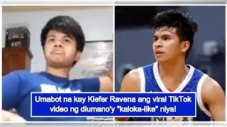 Kiefer Ravena Hilariously Denies Being In Viral Tiktok Video It Really Hurts