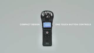H1N Handy Digital Voice Recorder Portable Audio Stereo Microphone Interview Mic With K