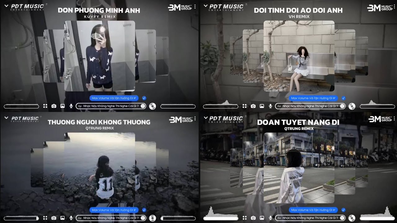 ĐƠN PHƯƠNG MÌNH ANH  REMIX - ĐỔI TÌNH ĐỔI ÁO ĐỔI ANH  REMIX || NHẠC REMIX TIKTOK HOT 2025