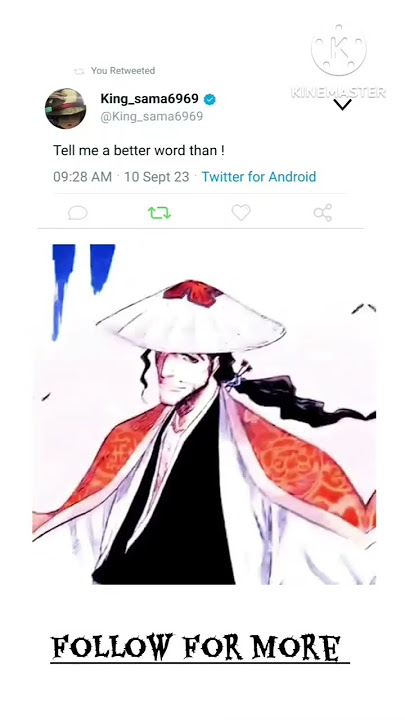 Bankai notification sound.#ringtones
