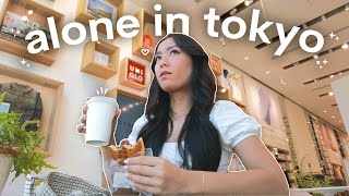traveling alone in Tokyo ☕️ Uniqlo Cafe, Ginza shopping, Muji flagship store | Japan Travel Vlog